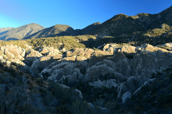 Devils Punchbowl at San Andreas Fault, California